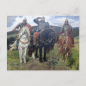 Drie Viking Scouts Briefkaart (Voorkant)