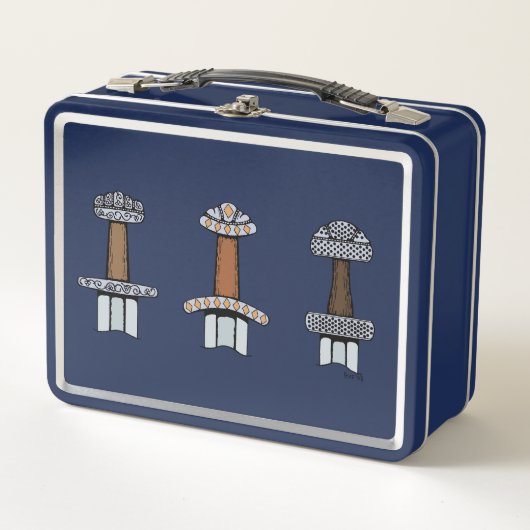 Drie Viking Sword Hilts (Voorkant)