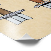 Drie Viking Sword Hilts Foto Afdruk (Hoek)