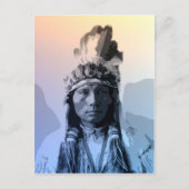 Drie Vingers - Zuid-Cheyenne Briefkaart (Voorkant)