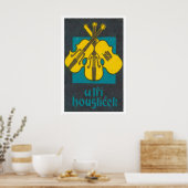 Drie violen luciferdoosje-kunstprint, Tsjecho-Slow Poster (Keuken)