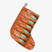 Drie vispatronen Thunder_Cove Kleine Kerstsok (Voorkant (Hangend))