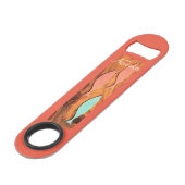 Drie vispatronen Thunder_Cove Speed Flessenopener (Voorkant Gekanteld)