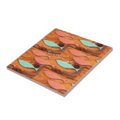 Drie vispatronen Thunder_Cove Tegeltje (Zijkant)