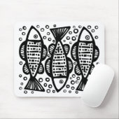 Drie Vissen Muismat (Met muis)