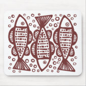 Drie vissen muismat (Voorkant)