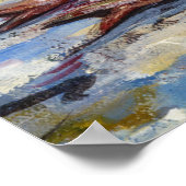 Drie vissen poster (Hoek)