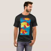 drie vissen t-shirt (Voorkant volledig)
