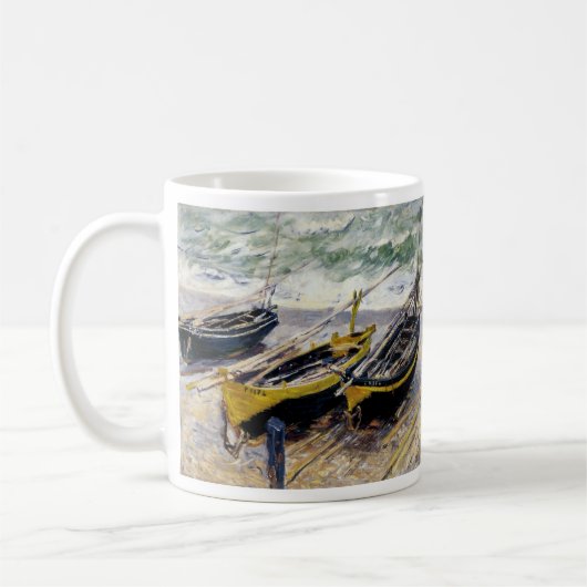 Drie Vissende boten Koffiemok (Links)