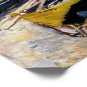 Drie Vissende boten Poster (Hoek)