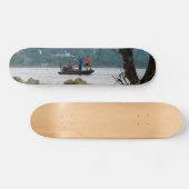 Drie vissers op tafel persoonlijk skateboard (Horizontaal)