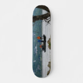 Drie vissers op tafel persoonlijk skateboard (Voorkant)