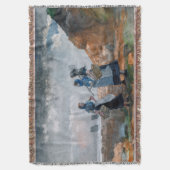 Drie vissersmeisjes, Tynemouth Winslow Homer 1881 Deken (Voorkant Verticaal)