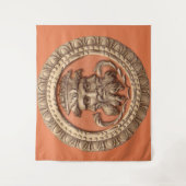 drie vlakken afdrukken wandkleed (Voorkant)