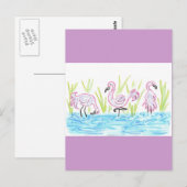 Drie vlamingen briefkaart (Voorkant / Achterkant)