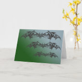 Drie vliegende vliegende Wenskaarten Kaart (Gele Bloem)