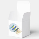 Drie vogels bedankdoosjes (Geopend)