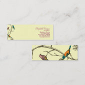 Drie vogels die praten - Visitekaartjes (Voorkant / Achterkant)