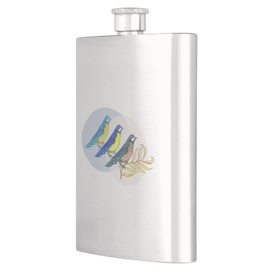 Drie vogels flacon (Links)