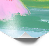 Drie vogels foto afdruk (Hoek)