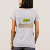 Drie vogels in de regen t-shirt (Achterkant)