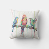 Drie Vogels Kussen (Voorkant)