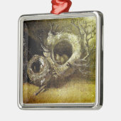Drie vogels Nests Van Gogh Fine Art Metalen Ornament (Links)
