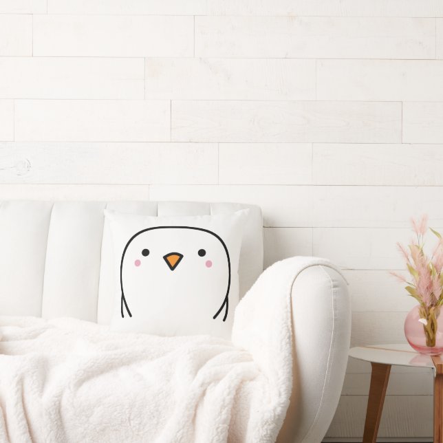 Drie vogels op het touw kussen (Bank)