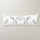 Drie vogels op het touw lichaamskussen (Voorkant)