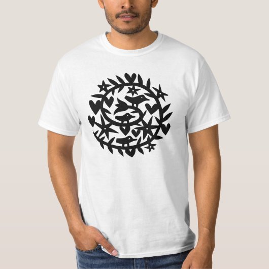 Drie vogels t-shirt (Voorkant)