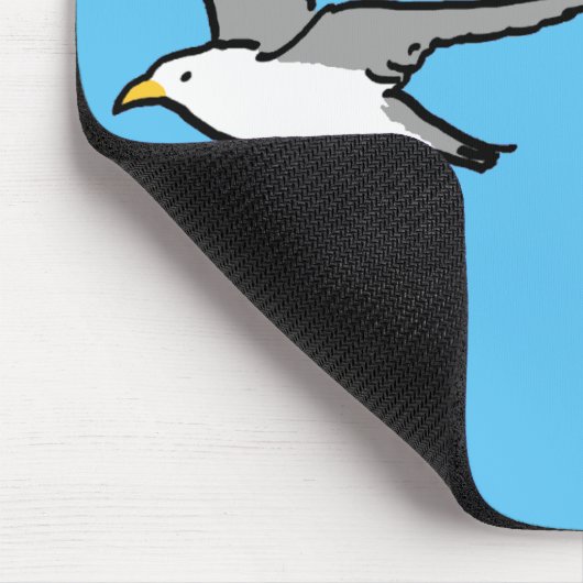 Drie vogels vliegen hoog muismat (Hoek)