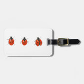 Drie vogelsoorten 2013 bagagelabel (Voorkant horizontaal)