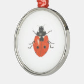 Drie vogelsoorten 2013 metalen ornament (Links)