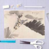 Drie vogelsoorten op bijkantoor, Seitei Watanabe-o Tissuepapier (Craft)