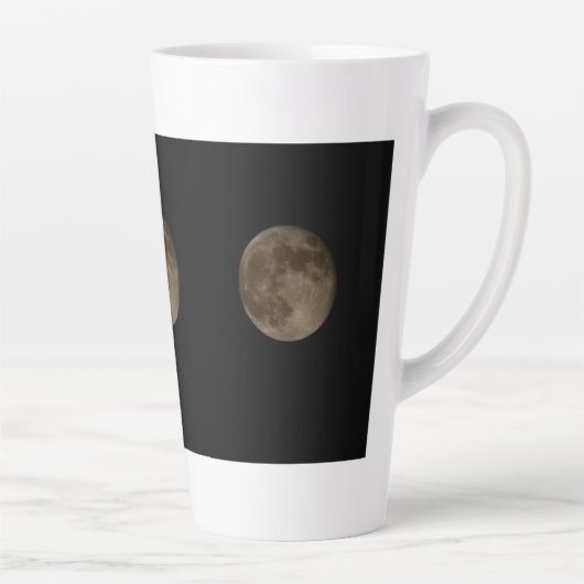 Drie volle manen latte mok (Rechts)