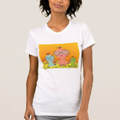 Drie vreemde creaties Weemens T-Shirt (Voorkant)
