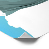 Drie vrouwelijke kleurrijke Posters (Hoek)