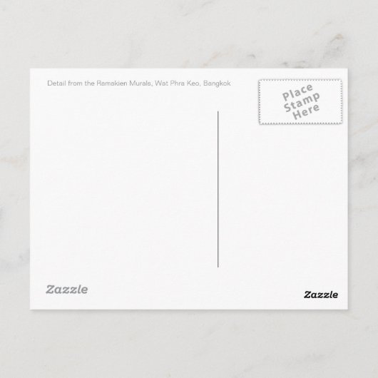 Drie Vrouwen Briefkaart (Achterkant)