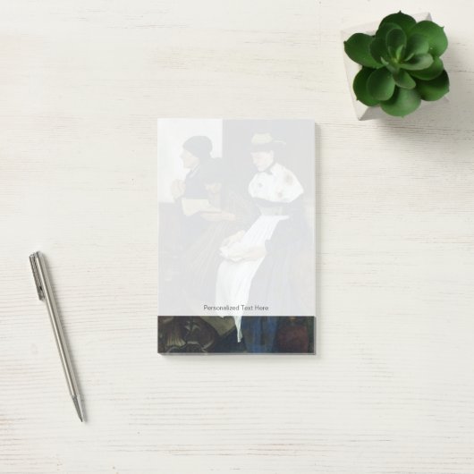 Drie Vrouwen in de Kerk, 1882 Post-it® Notes (Kantoor)