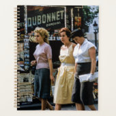 Drie vrouwen Parijse straatmode Planner (Voorkant)