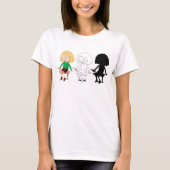 Drie Vrouwen Zittend Tee Shirt (Voorkant)