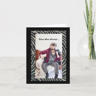 Drie vrouwen zouden... Kaart