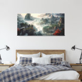 Drie Waterverf Canvas (Insitu (Slaapkamer))