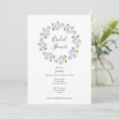 Drie Waterverf Floral Wreater Kaart (Staand voorkant)