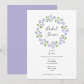 Drie Waterverf Floral Wreater Kaart (Voorkant / Achterkant)