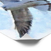 Drie Waterverf zeegarens Perfect Poster (Hoek)