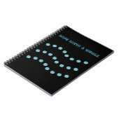 Drie Wavy lijnen Notitieboek (Linkerzijde)