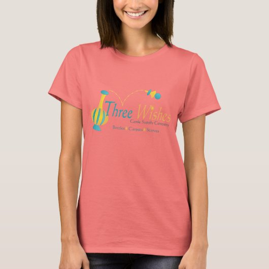 Drie wensen t-shirt (Voorkant)