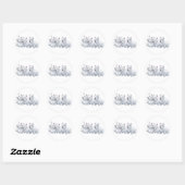 Drie West Highland White Terriers Ronde Sticker (Vel)