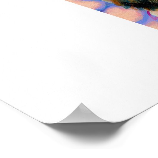 Drie Wheaten Terrier schildert leuke hondenkunst Poster (Hoek)